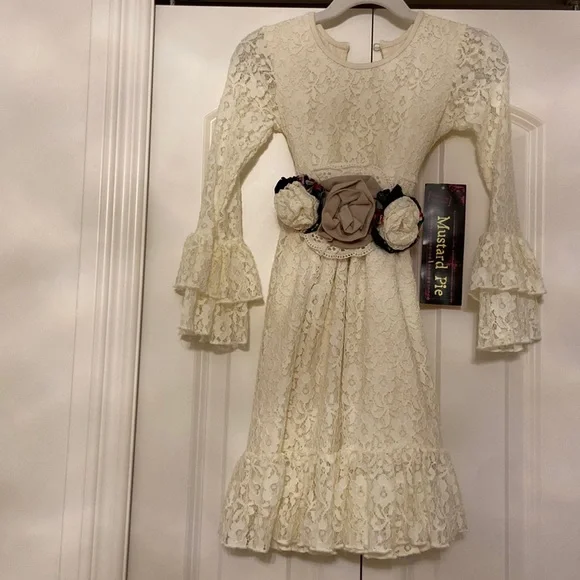 Mustard Pie | Dresses | Nwt Mustard Pie Lizette Lace Dress 4t | Poshmark
